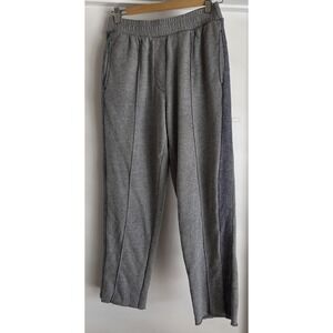 ATM Sweatpants Women M Gray Cotton Jogger Casual Athleisure Pants Trousers